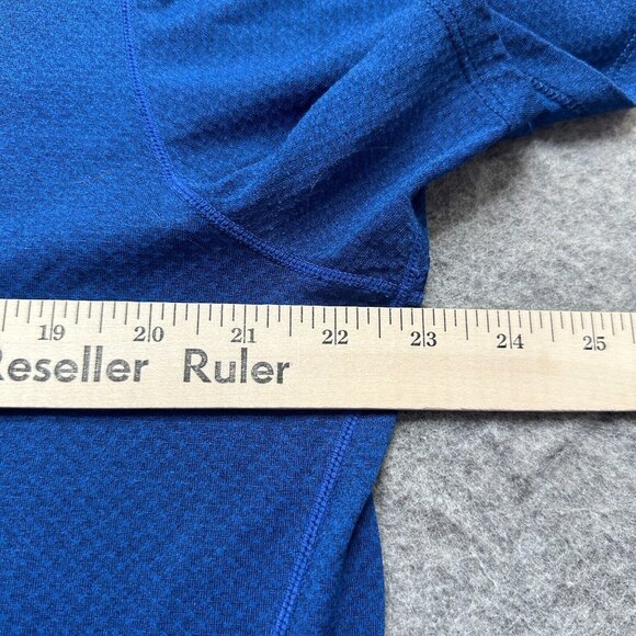 Nike Running T-Shirt Men XL Blue Reflective DRI-FIT Crew Neck Breathable AT3923 - Picture 13 of 15